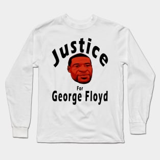 Justice For George Floyd I can't Breathe Long Sleeve T-Shirt